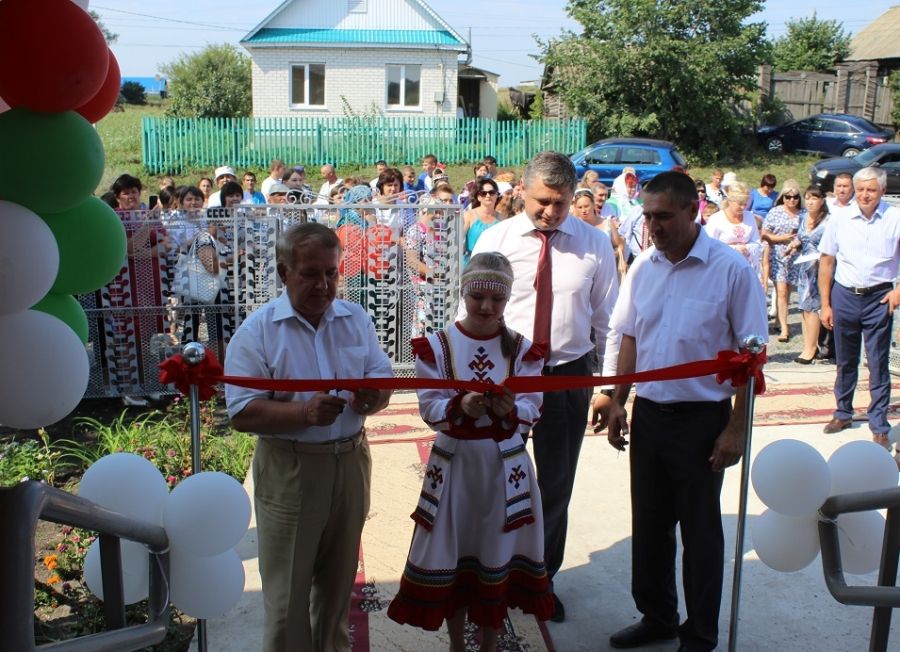 Открытие многофункционального центра в селе Чувашское Шаймурзино Дрожжановского района