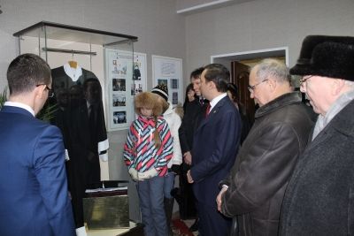Открытие кабинет-музея Сайфихана Нафиева в Дрожжановском районе (ВИДЕОРЕПОРТАЖ)