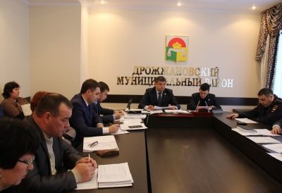 Состоялось заседание антикризисного штаба Дрожжановского района