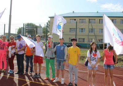 Спортивные площадки открыли в день Физкультурника в Дрожжаном