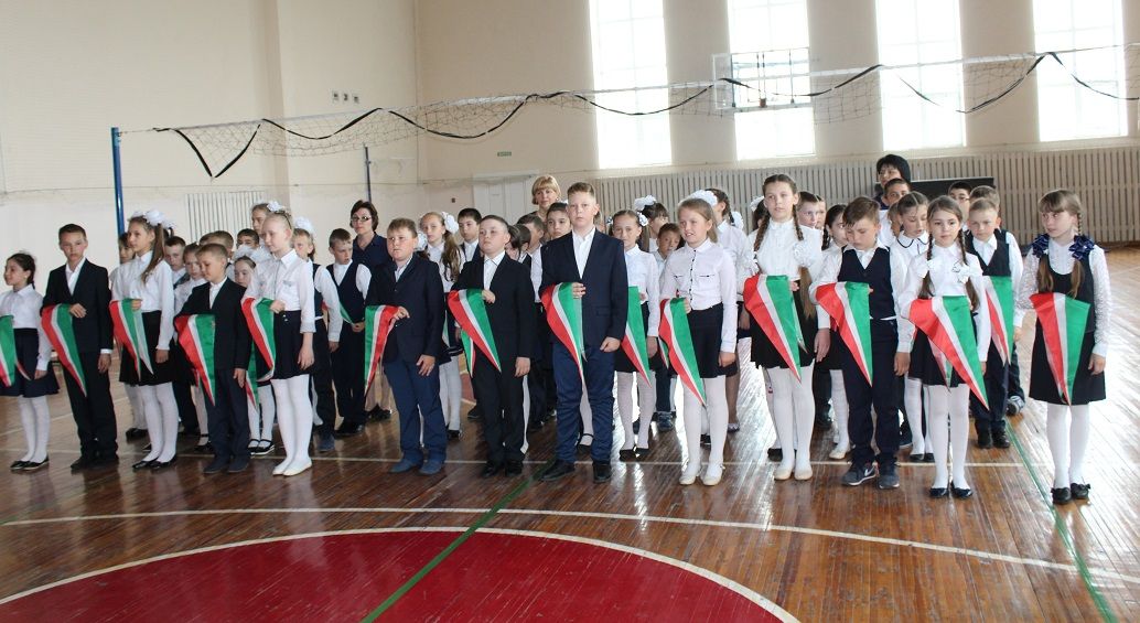 Юные дрожжановцы пополнили ряды Союза наследников Татарстана