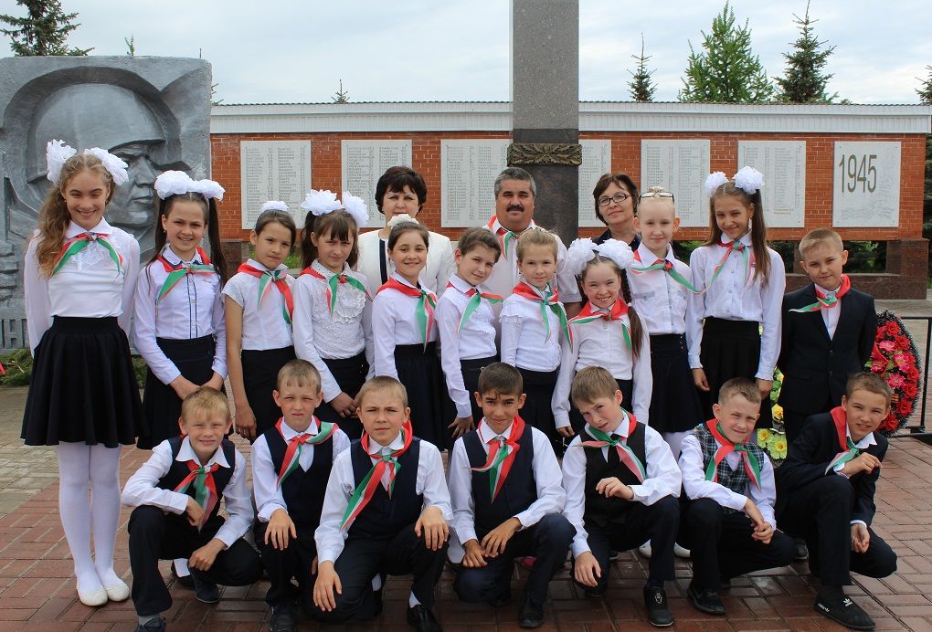 Юные дрожжановцы пополнили ряды Союза наследников Татарстана