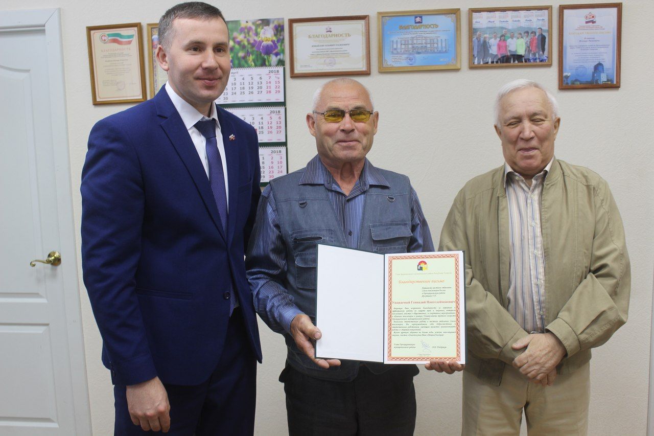 Продвинутые пенсионеры Дрожжановского района заслуживают награды