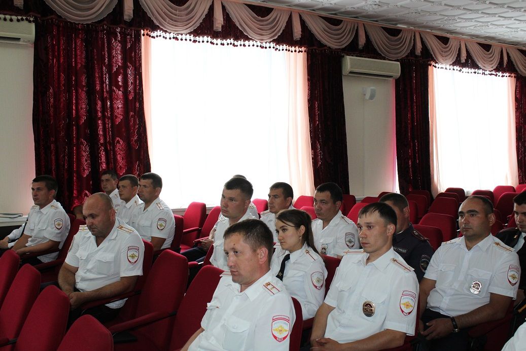 Дрожжановские полицейские подвели итоги оперативно-служебной деятельности за 1-е полугодие 2018 года