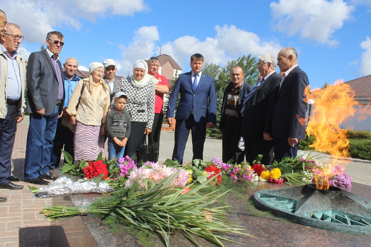 В Дрожжановском районе отметили 75-летие  Победы в Курской битве