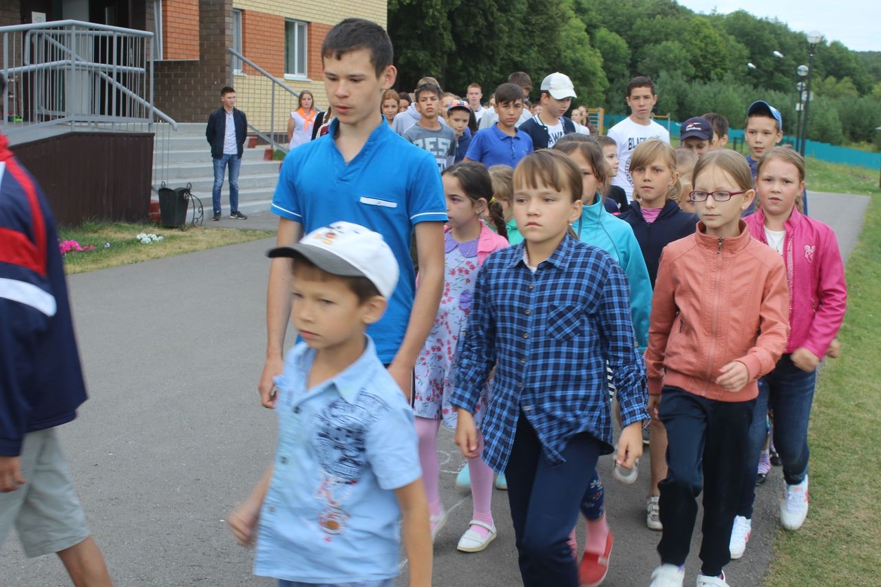Началась 4-я летняя смена в лагере «Чайка» Дрожжановского района