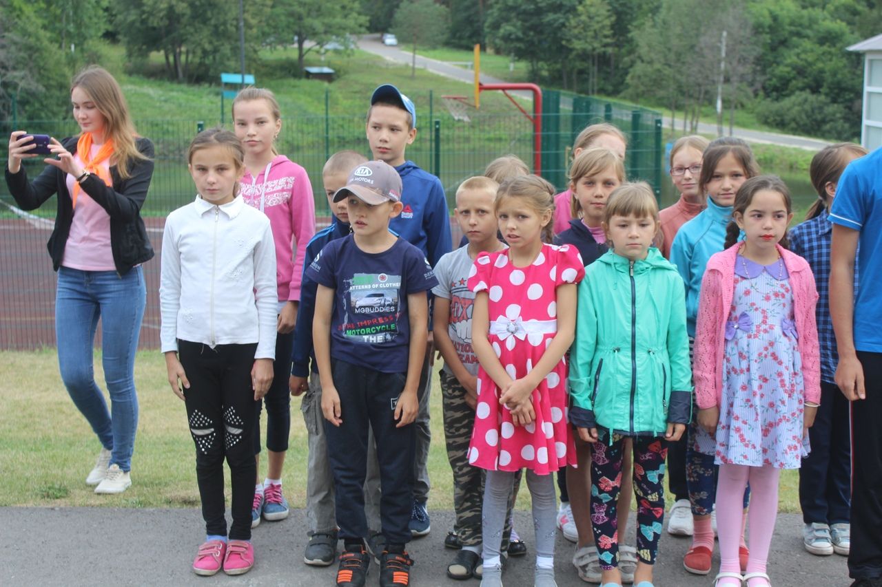 Началась 4-я летняя смена в лагере «Чайка» Дрожжановского района