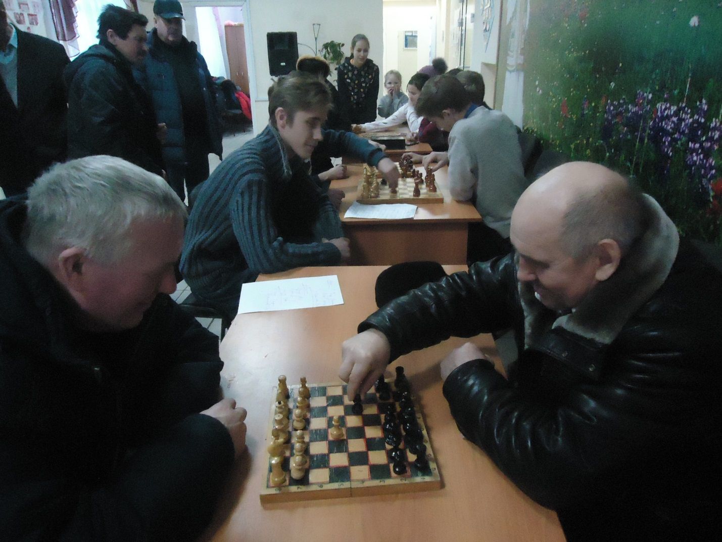В селе Новое Ильмово прошёл турнир по шахматам памяти Ивана Андреева