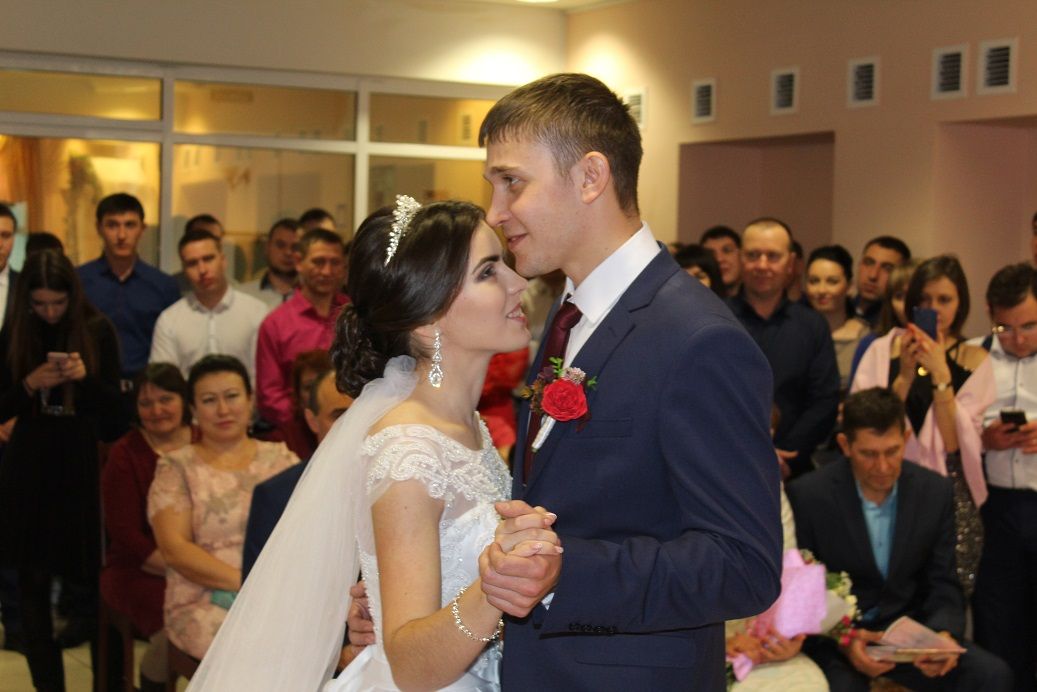В Дрожжановском районе состоялась регистрация заключения брака первой пары 2019 года