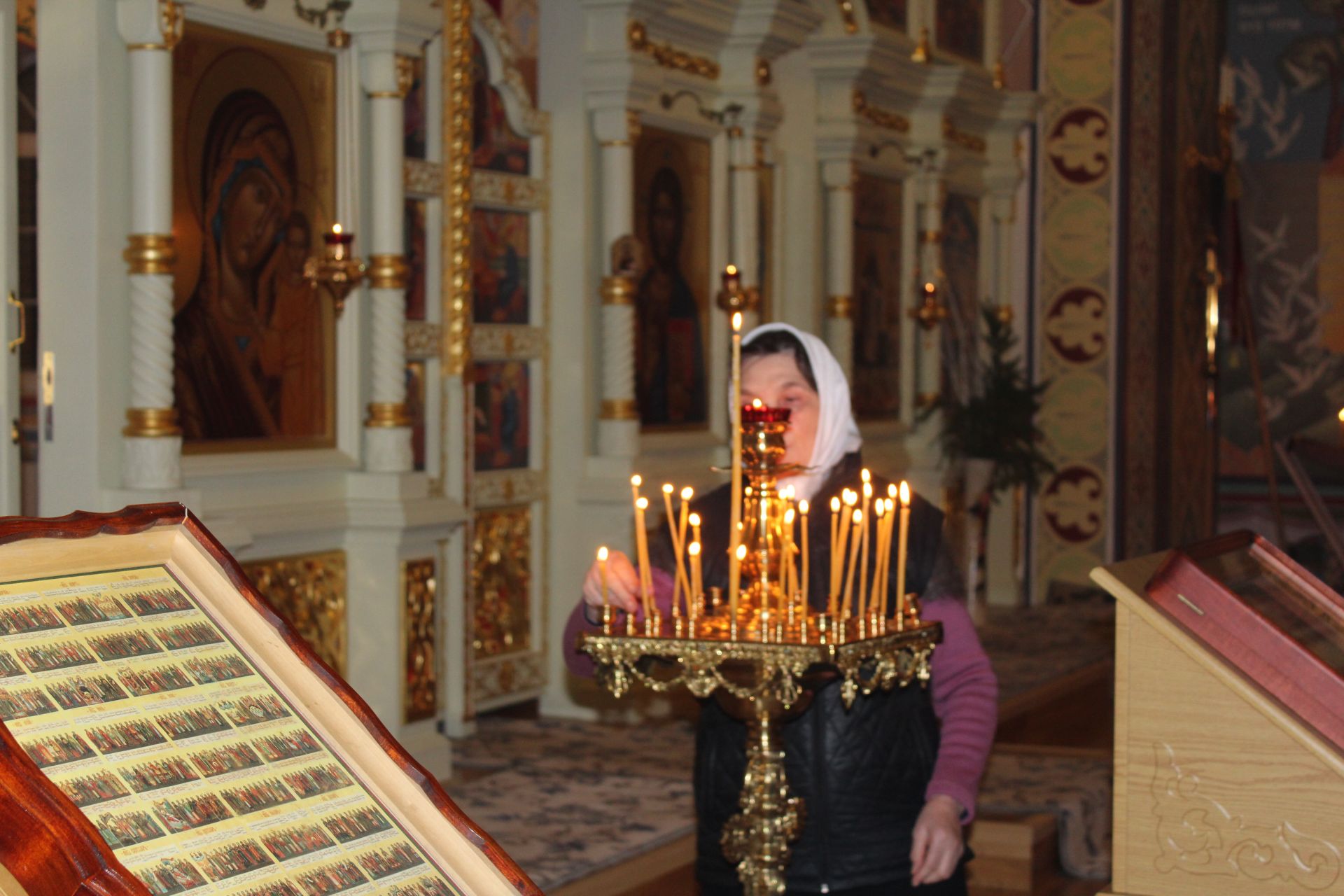 Православные верующие Дрожжановского района отмечают Рождество Христово