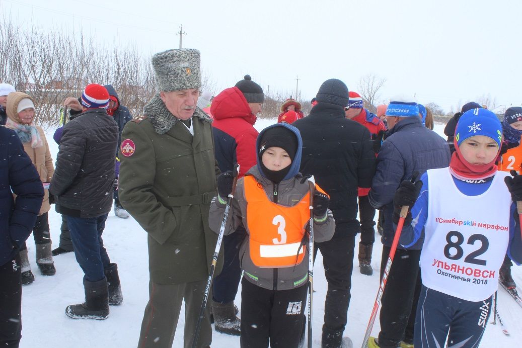 В Дрожжаном прошли лыжные гонки на призы полковника Валерия Колпакова