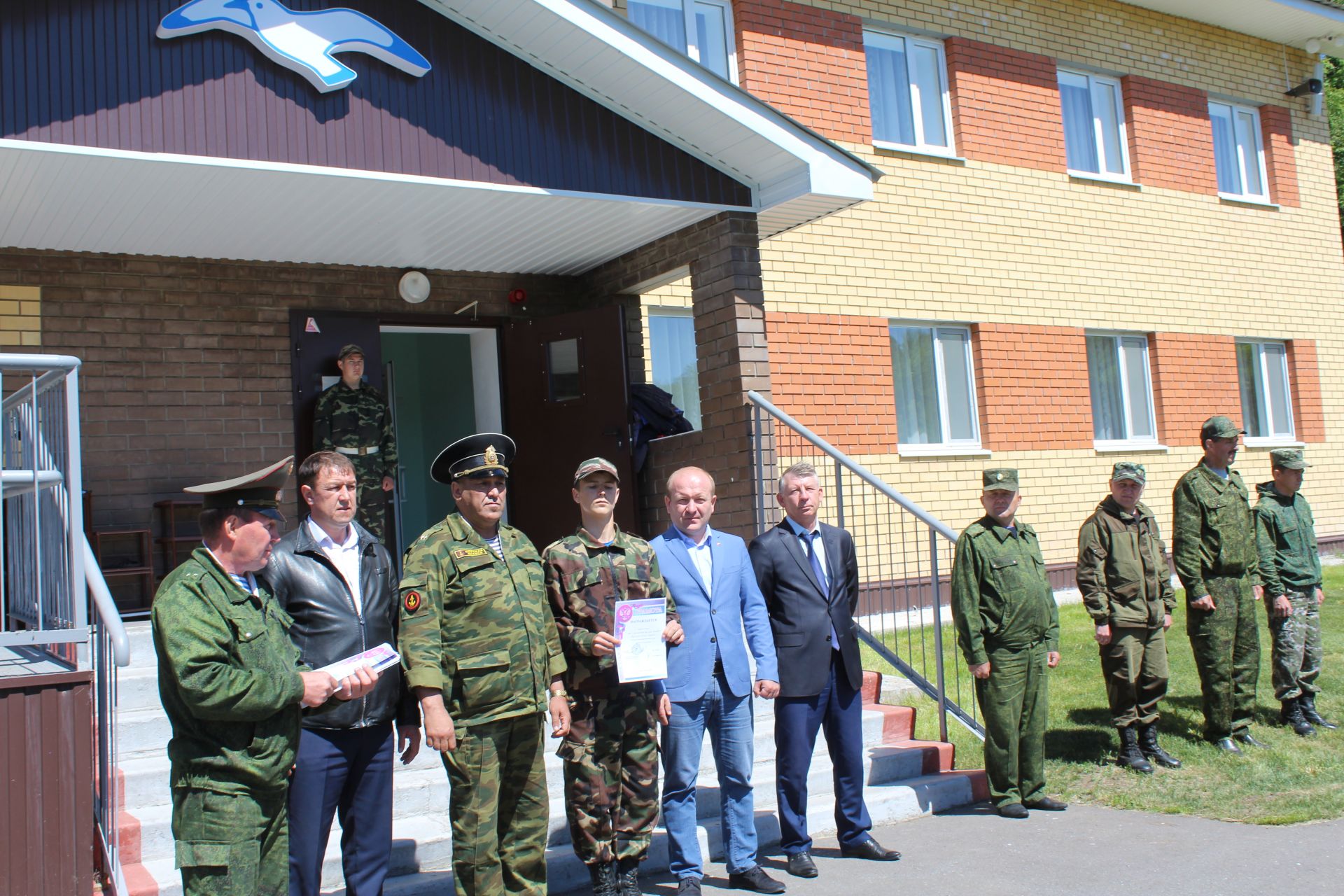 В Дрожжановском лагере «Чайка» прошли военно-полевые сборы