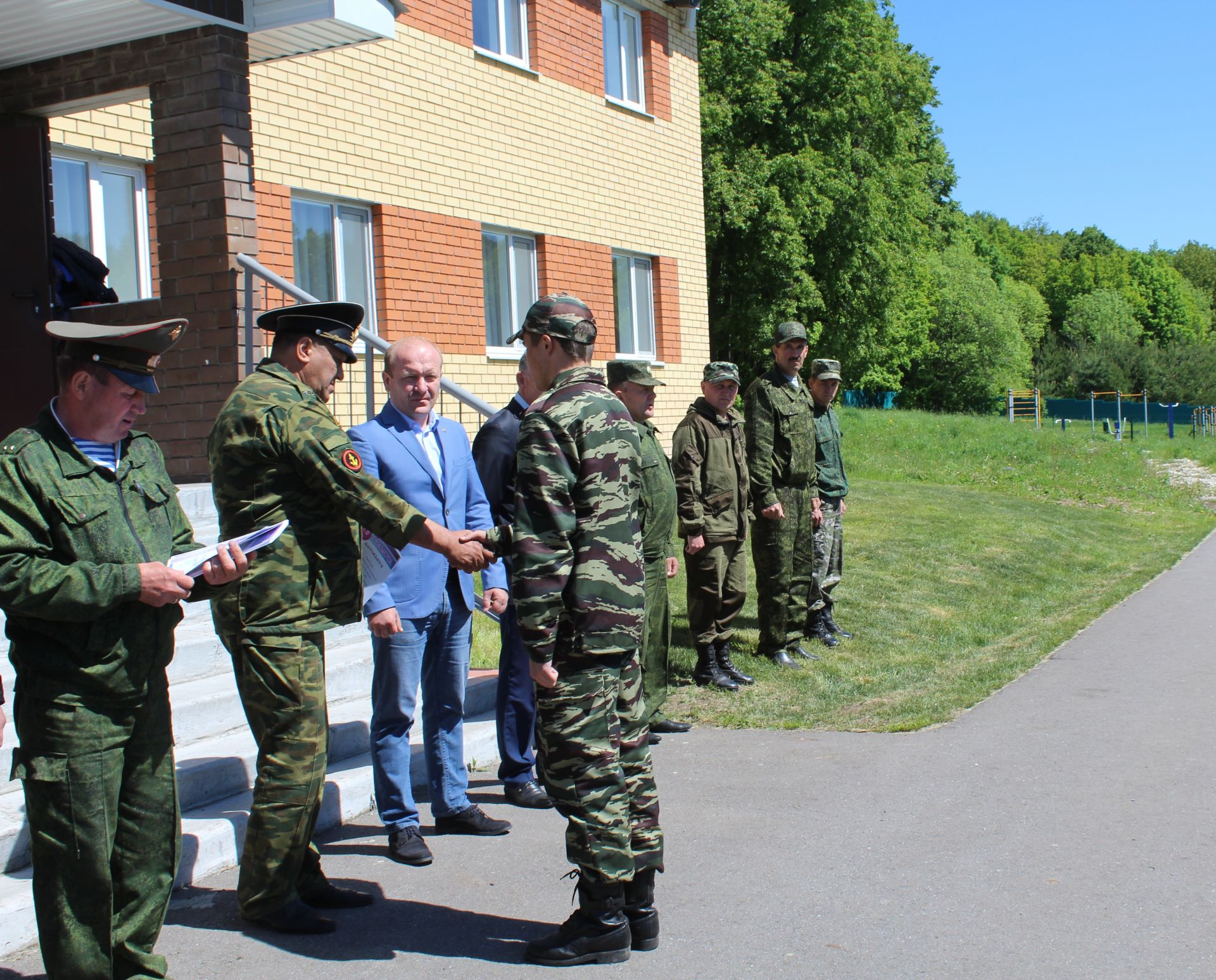 В Дрожжановском лагере «Чайка» прошли военно-полевые сборы