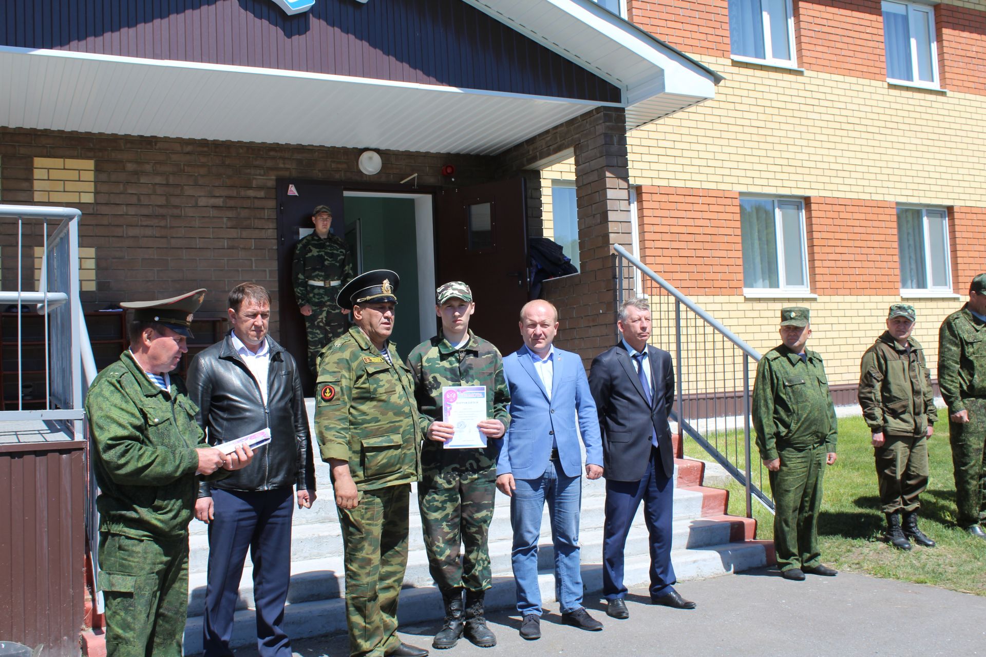 В Дрожжановском лагере «Чайка» прошли военно-полевые сборы