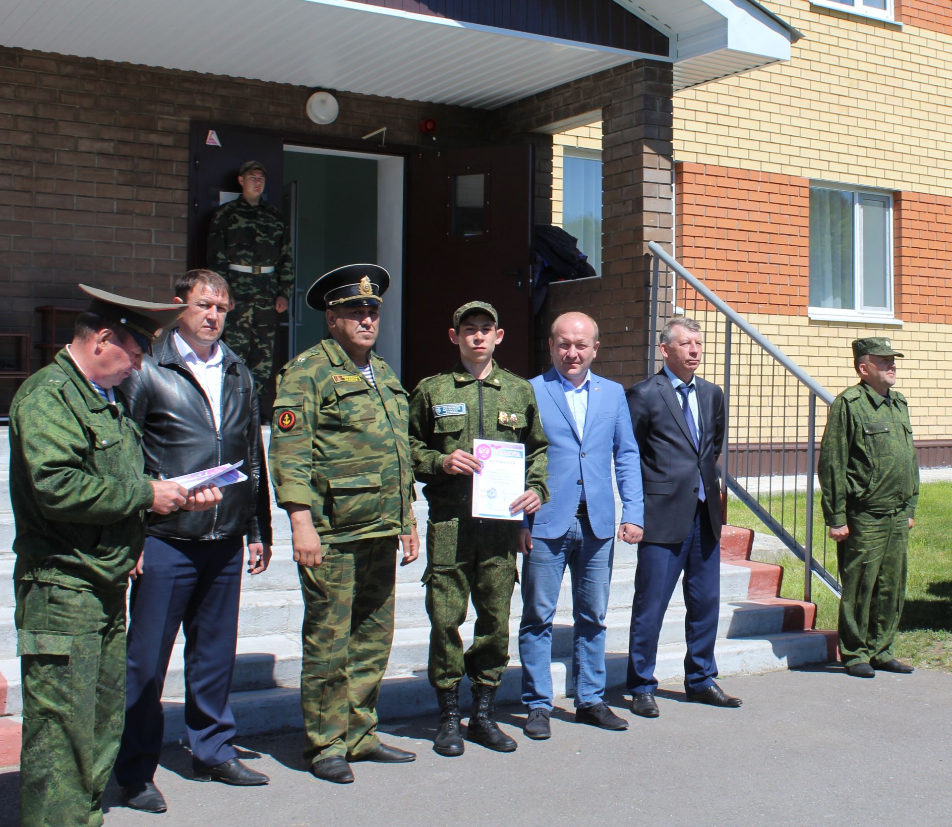 В Дрожжановском лагере «Чайка» прошли военно-полевые сборы