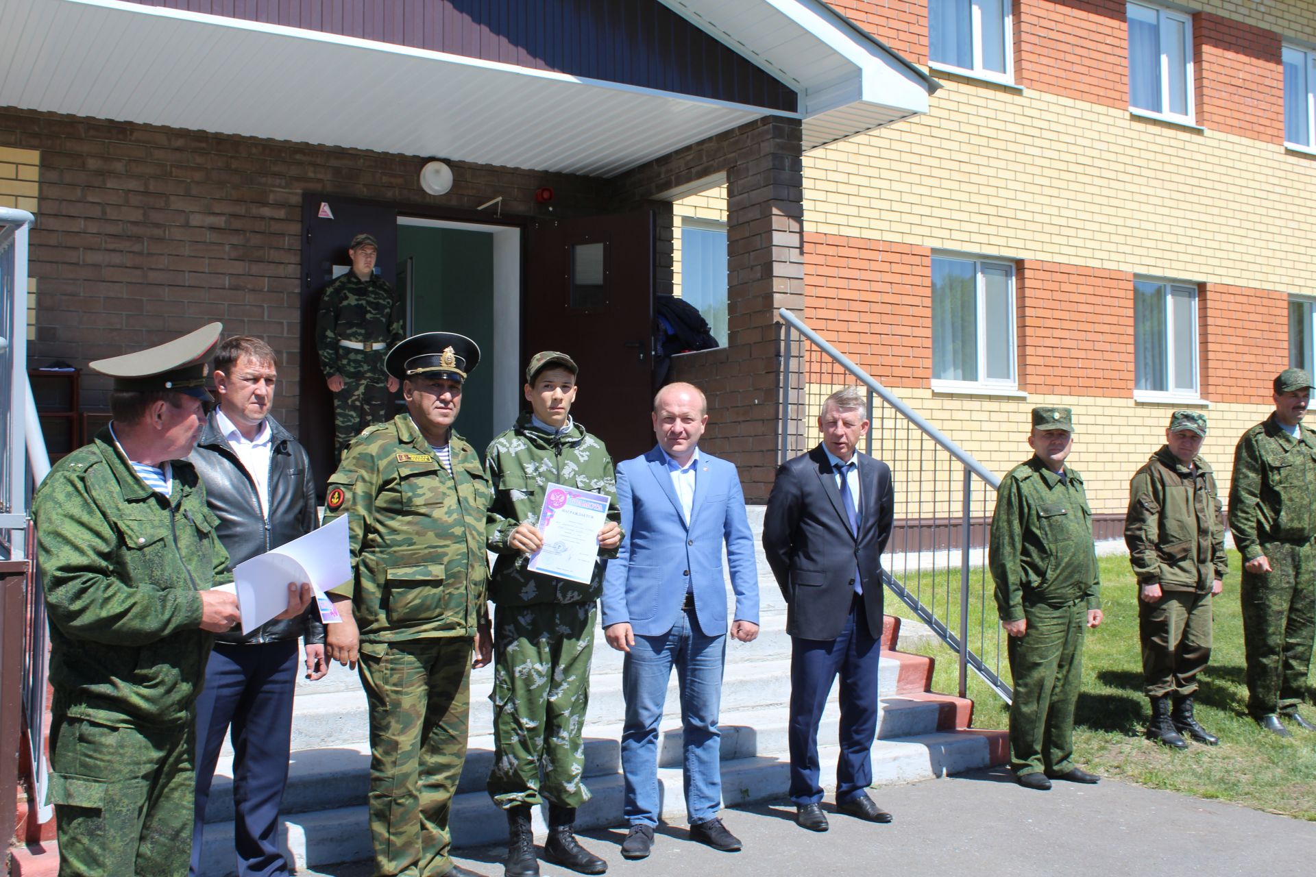 В Дрожжановском лагере «Чайка» прошли военно-полевые сборы