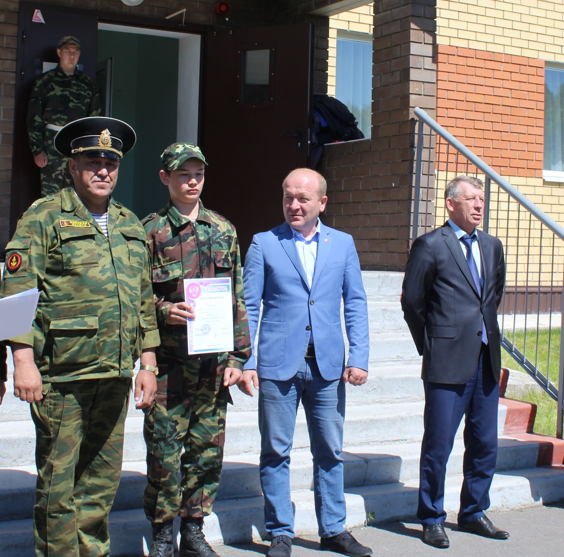 В Дрожжановском лагере «Чайка» прошли военно-полевые сборы