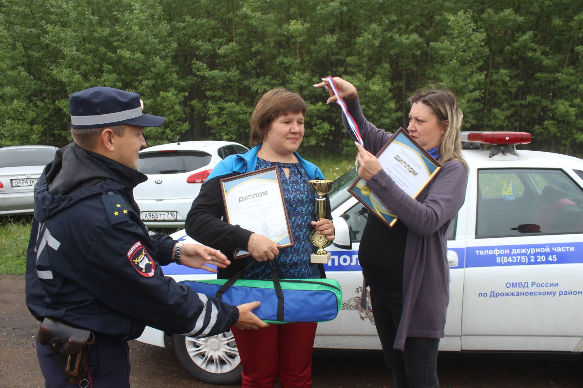 В Дрожжановском районе прошёл конкурс "Автоледи - 2019"