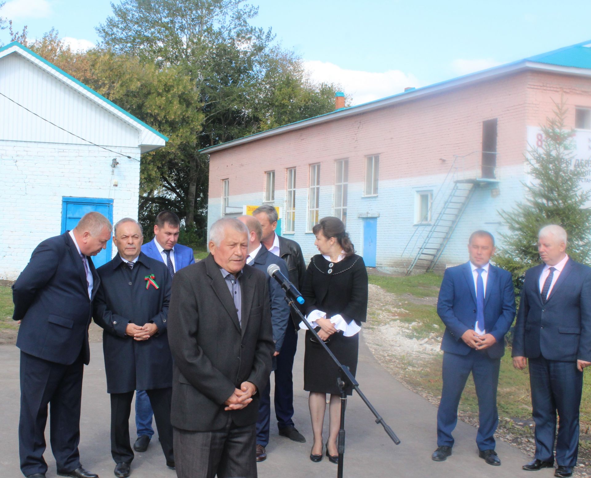 В селе Алешкин-Саплык открылся новое здание Совета и Исполкома сельского поселения