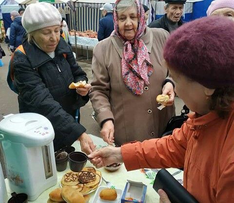 Дрожжановцы  порадовали горожан сельскохозяйственной продукцией в Казани