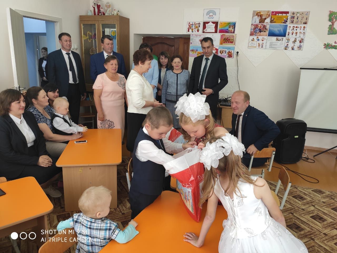 В Дрожжановском районе распахнули двери три дошкольных учреждения