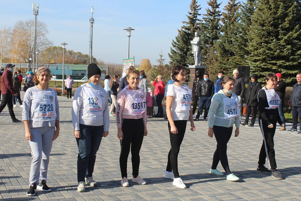 Дрожжановцы пробежали “Кросс Татарстана – 2020”