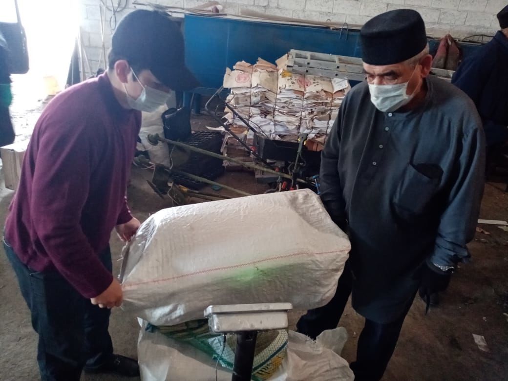 Дрожжановский мухтасибат собрал 1,7 тонны бумаги