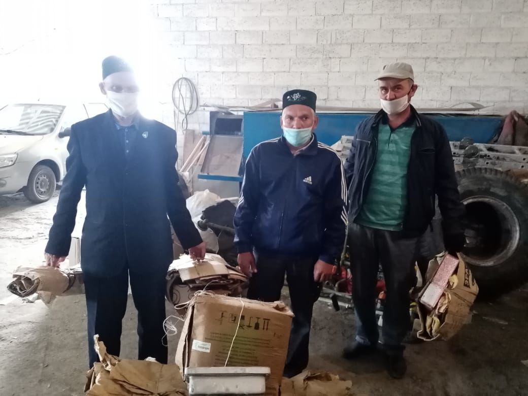 Дрожжановский мухтасибат собрал 1,7 тонны бумаги