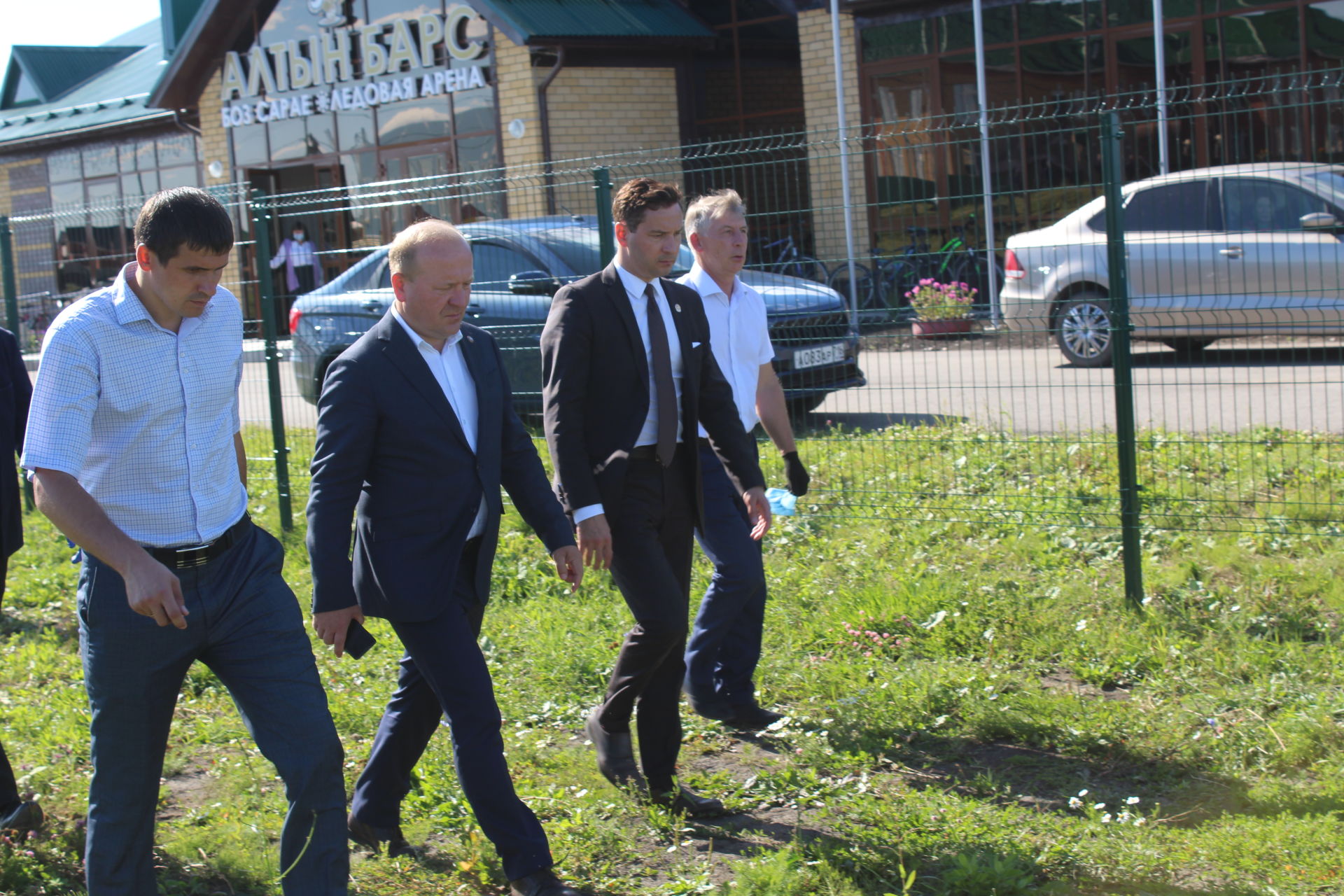 С рабочим визитом Дрожжановский район посетил министр спорта РТ