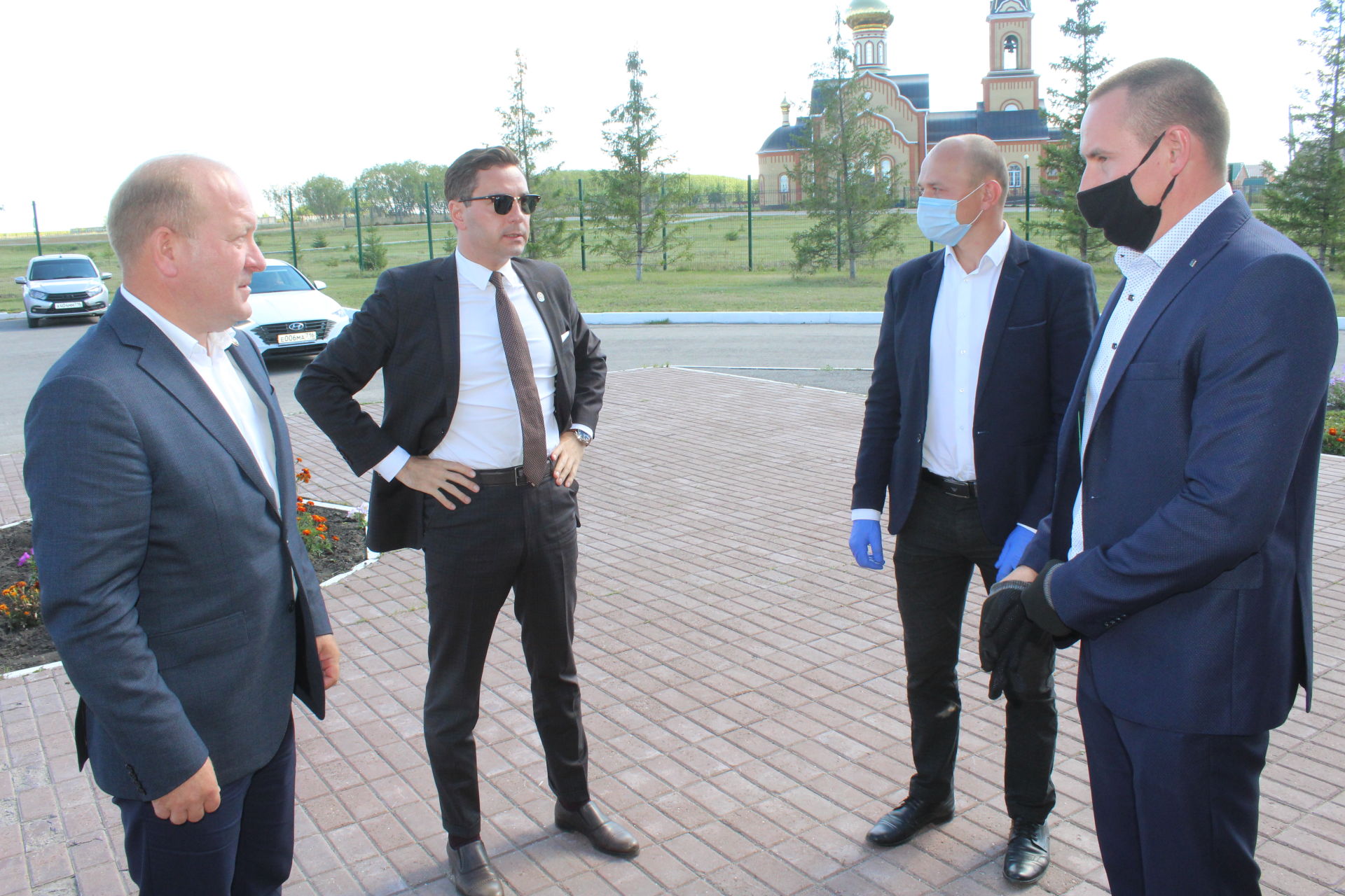 С рабочим визитом Дрожжановский район посетил министр спорта РТ