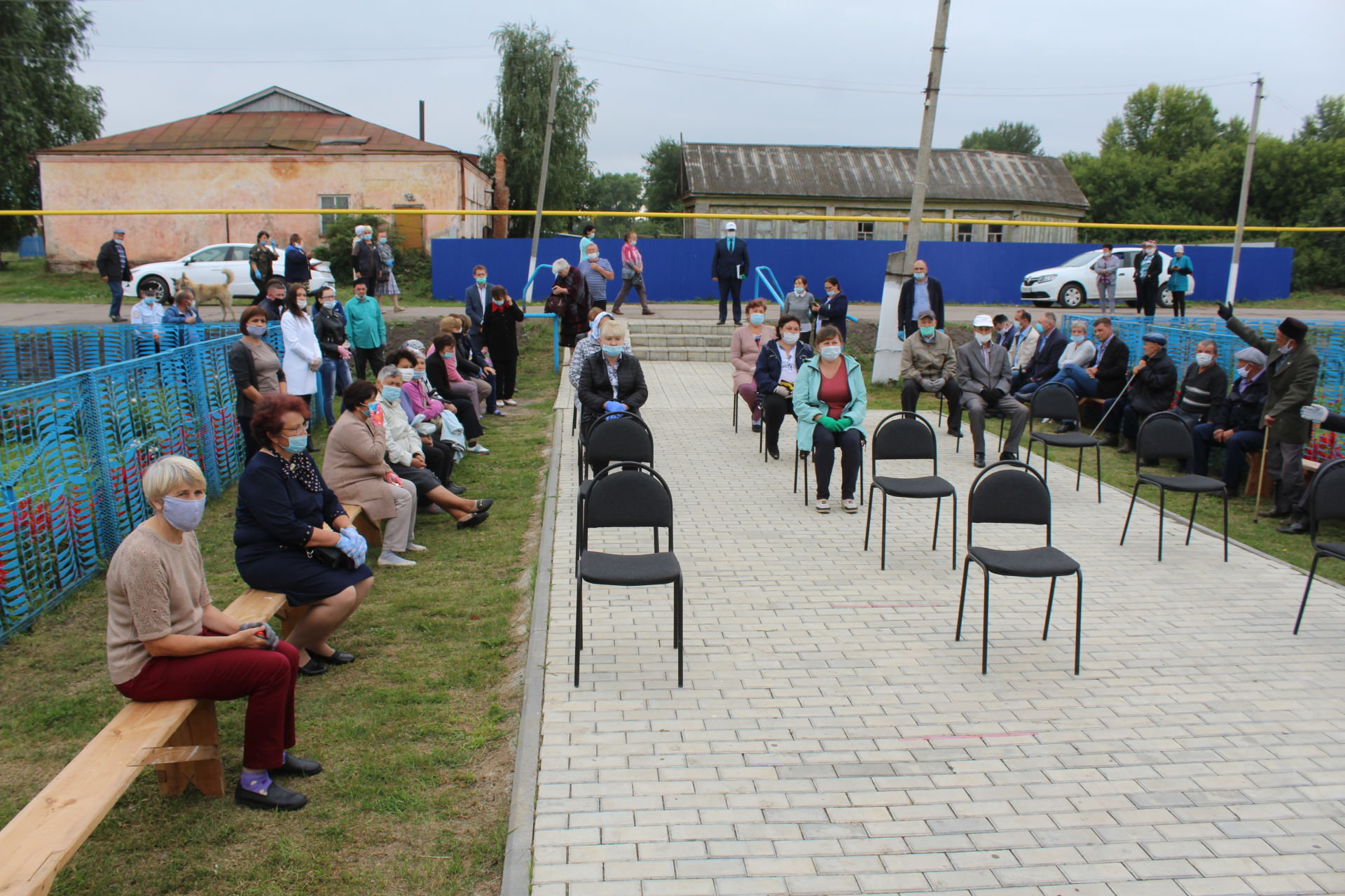 В Дрожжановском районе продолжаются встречи с жителями сёл