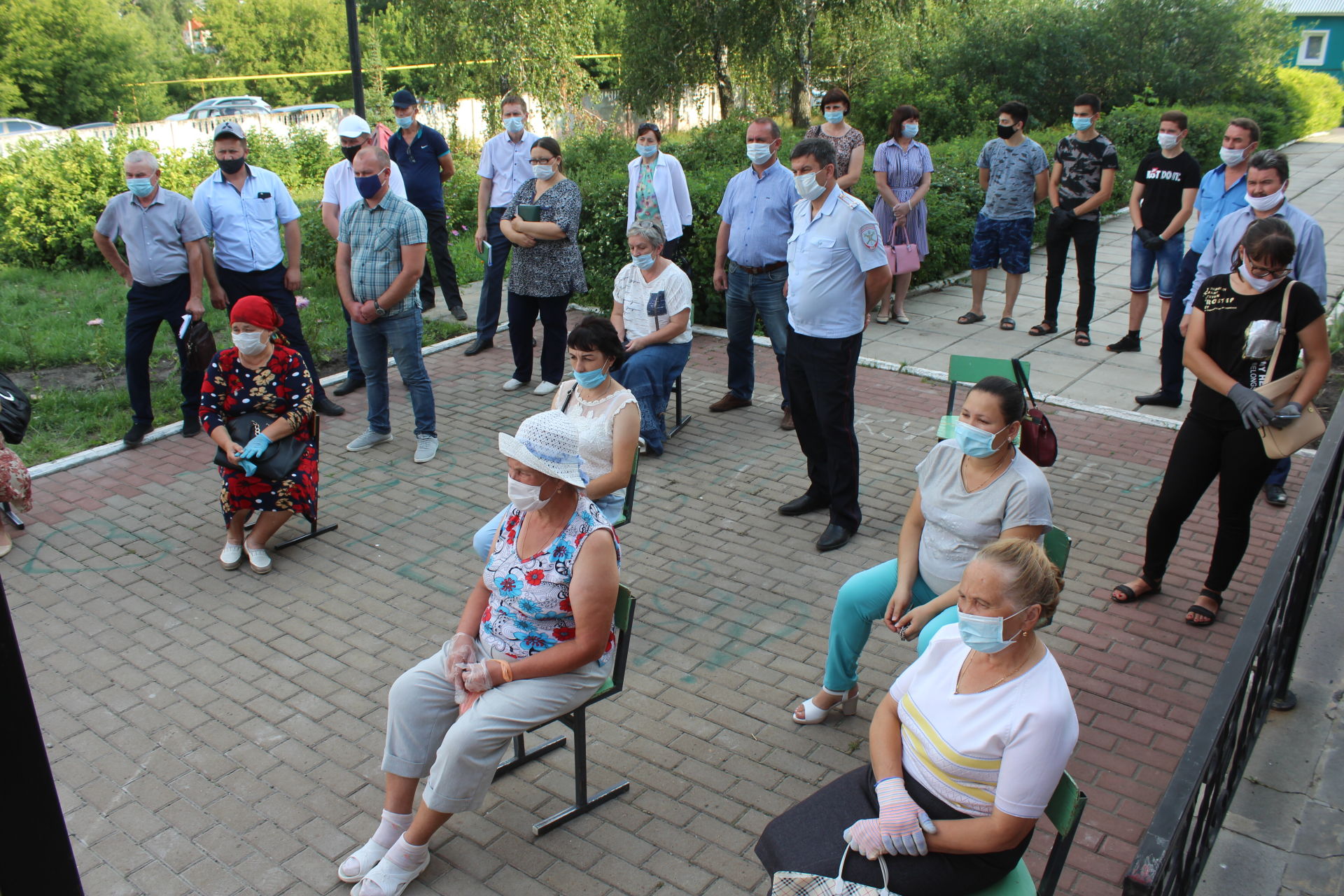 В Дрожжановском районе продолжаются традиционные сходы граждан