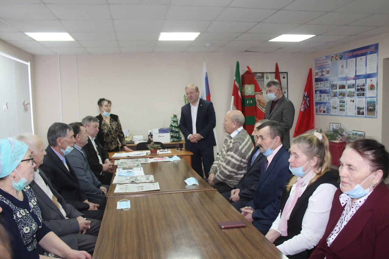 В Дрожжановском районе Совет ветеранов подвел итоги работы