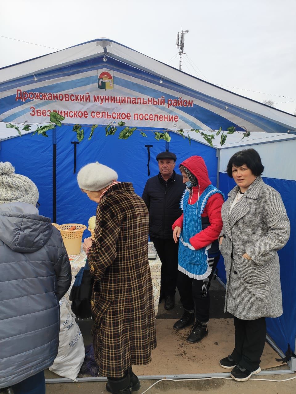 Дрожжановцы предложили свою продукцию на традиционной ярмарке в Казани