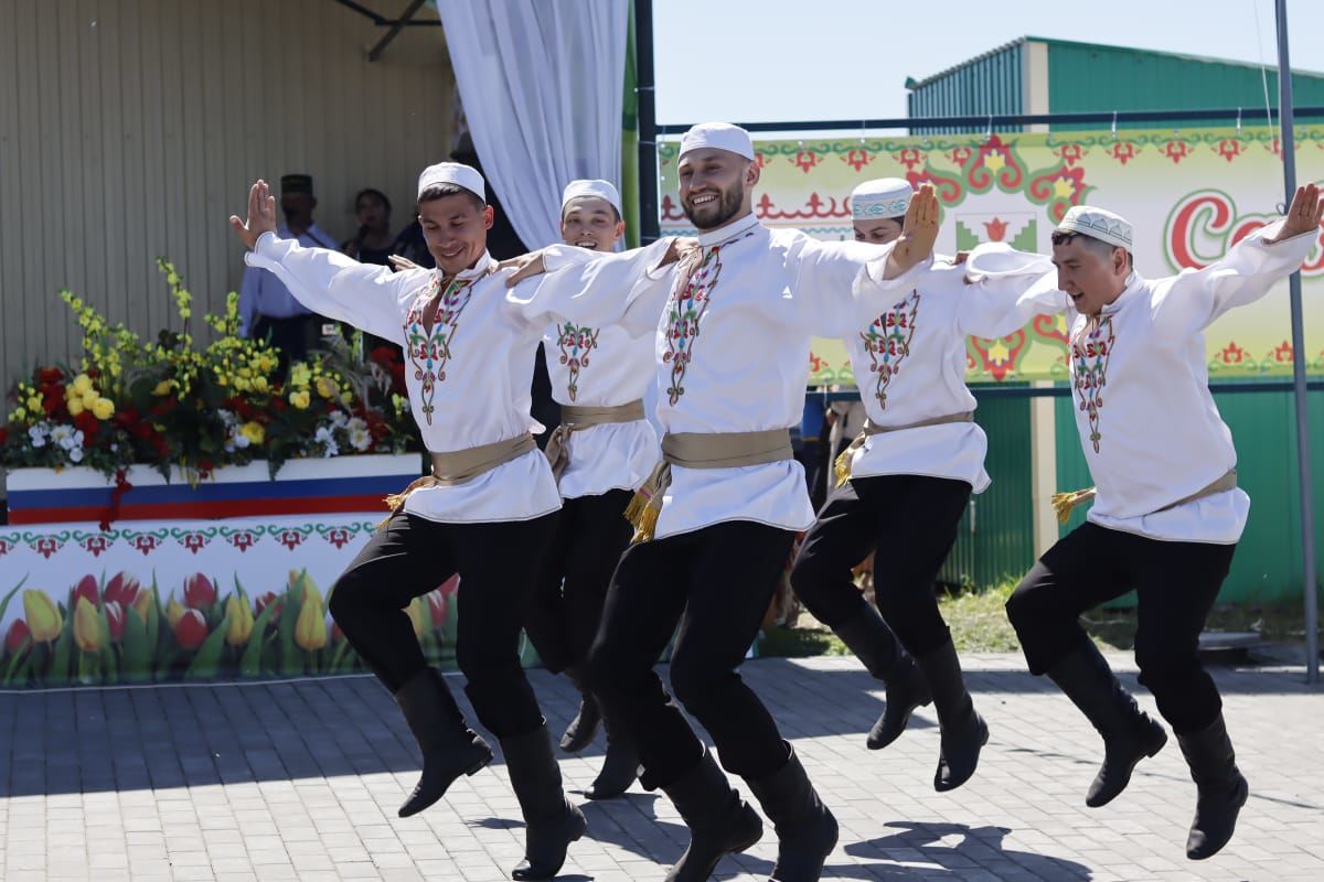 Дрожжановцы приняли участие на праздновании Сабантуя в Шыгырдане