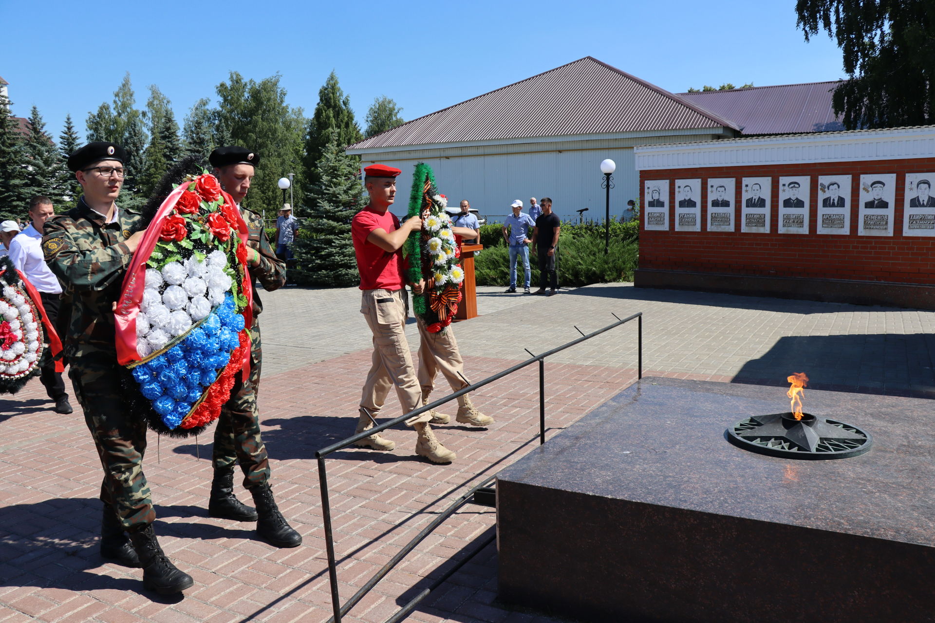 22 июня — день памяти и скорби, в Дрожжановском районе провели митинг