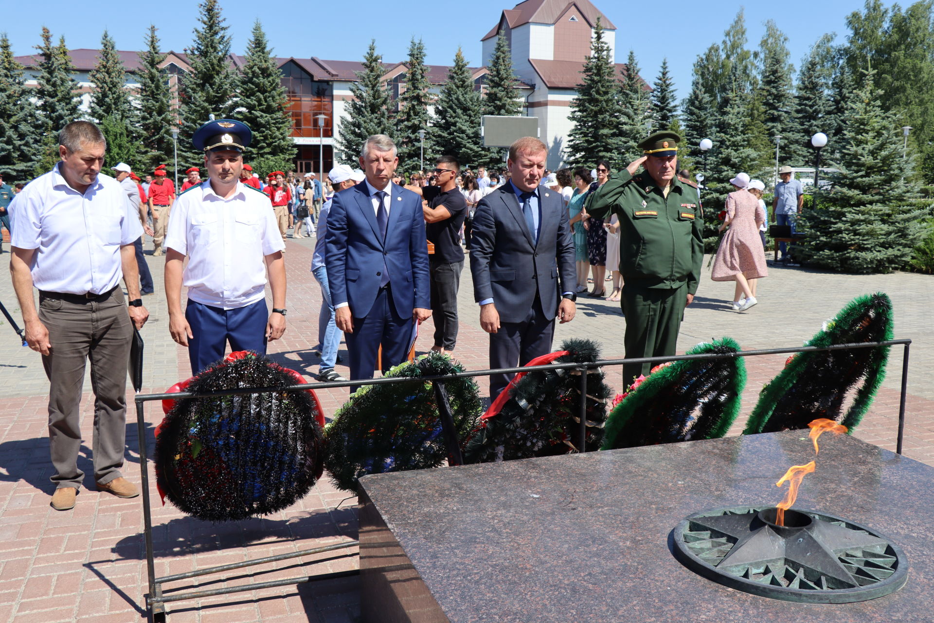 22 июня — день памяти и скорби, в Дрожжановском районе провели митинг
