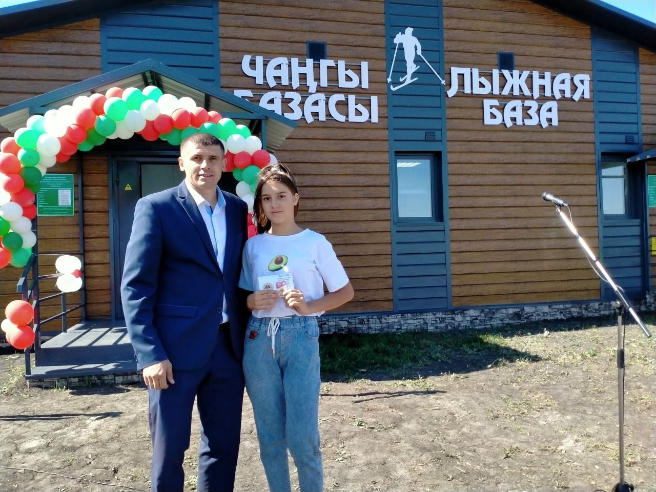 В Дрожжановском районе открыли модульную лыжную базу
