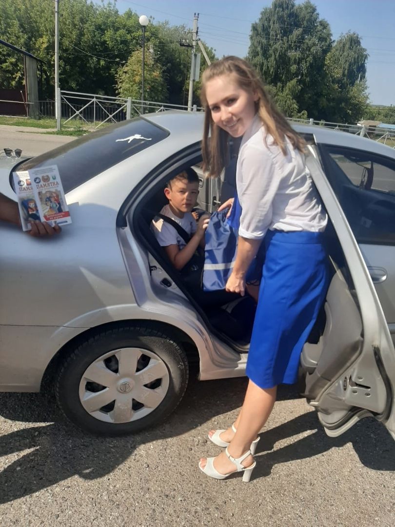 В Дрожжаном прошла акция «Ребенок – главный пассажир»