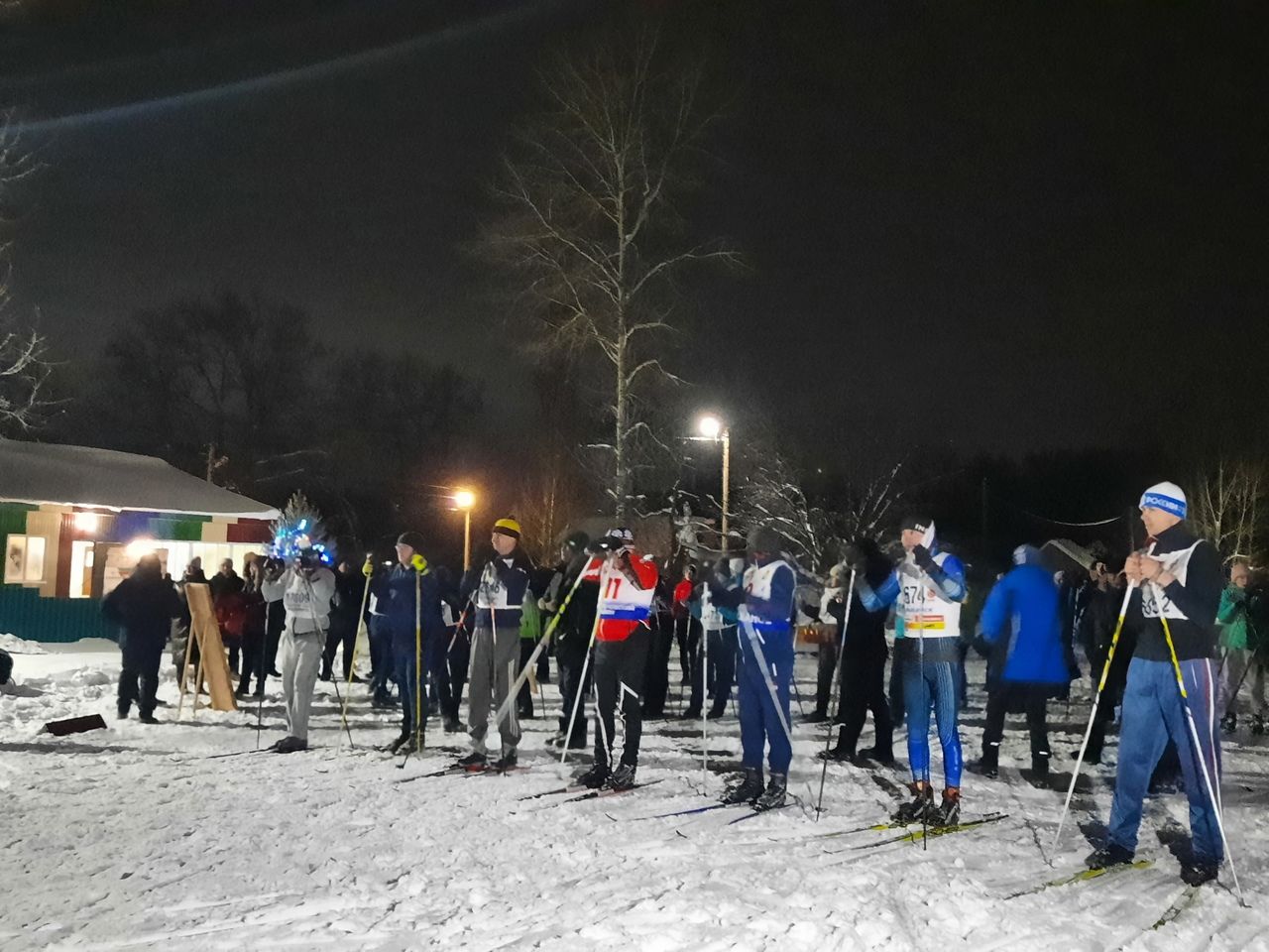 В Дрожжановском районе прошли соревнования по лыжным гонкам среди взрослого населения