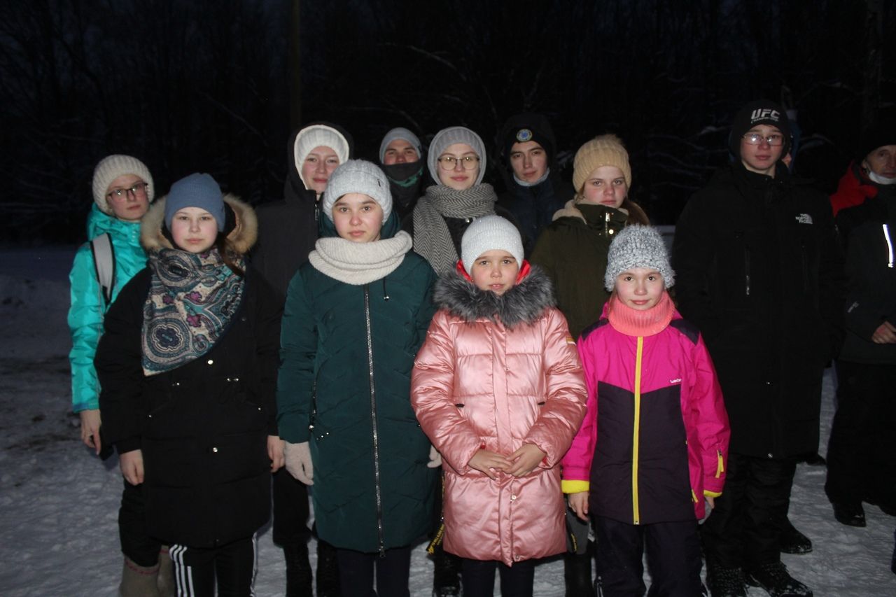 В Дрожжановском районе прошли соревнования по лыжным гонкам среди учащихся школ