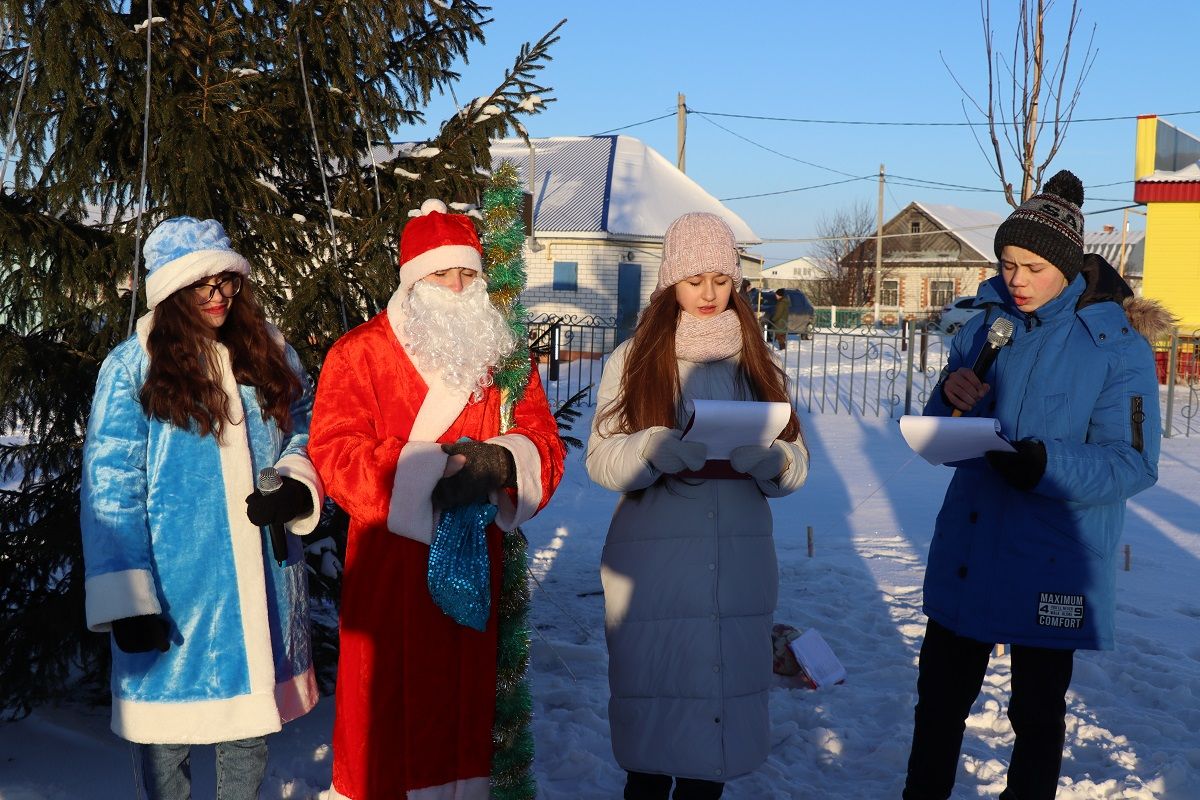 В период новогодних каникул в парках Дрожжановского района проходят культурные мероприятия