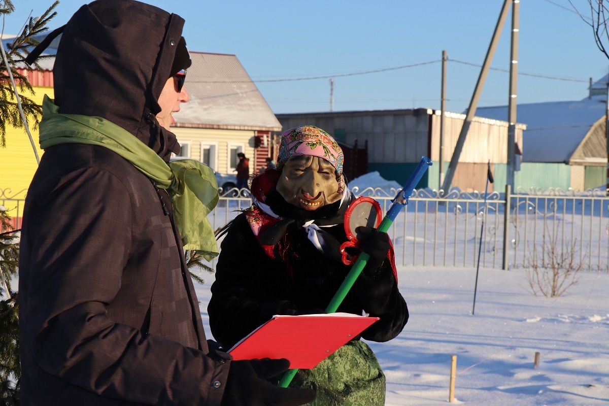 В период новогодних каникул в парках Дрожжановского района проходят культурные мероприятия