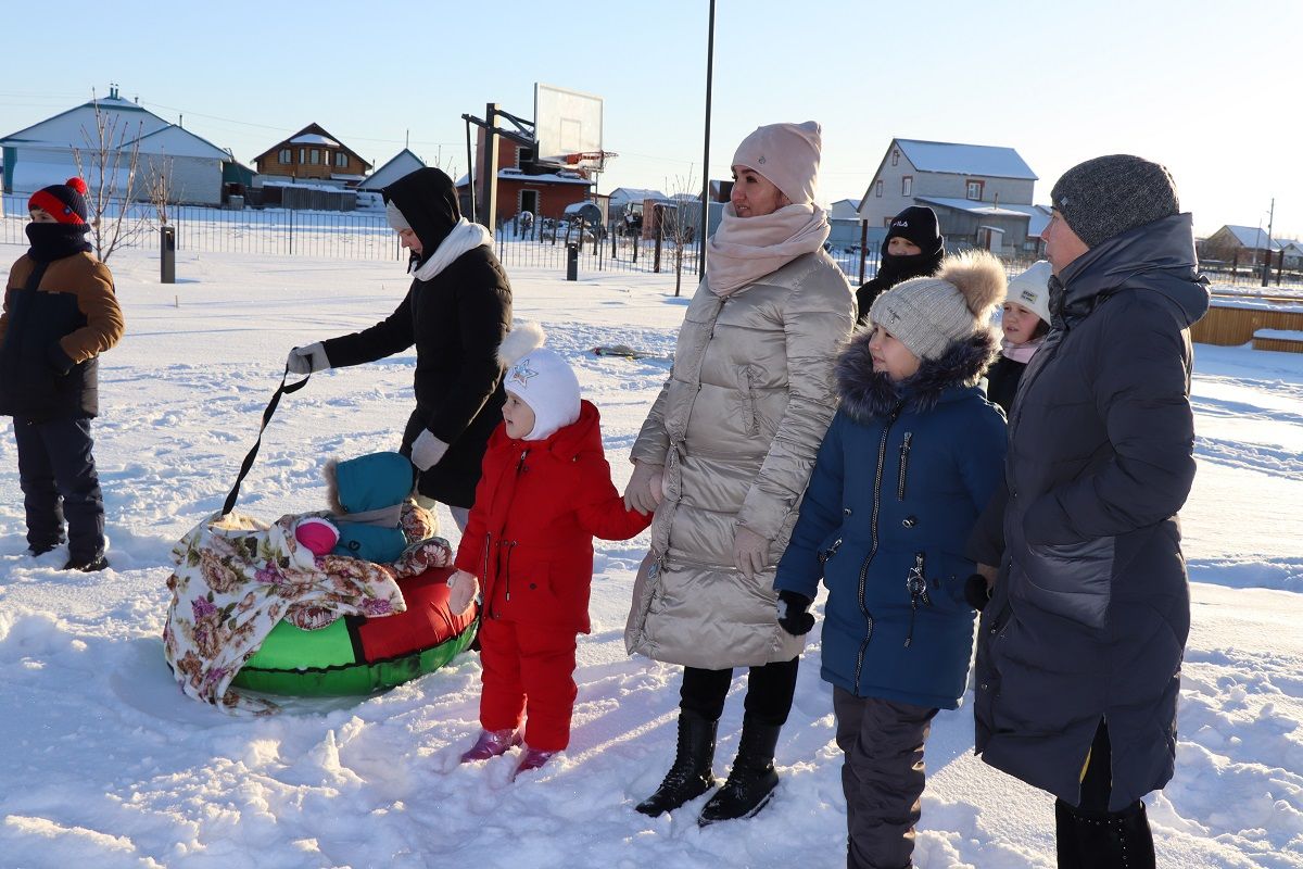 В период новогодних каникул в парках Дрожжановского района проходят культурные мероприятия