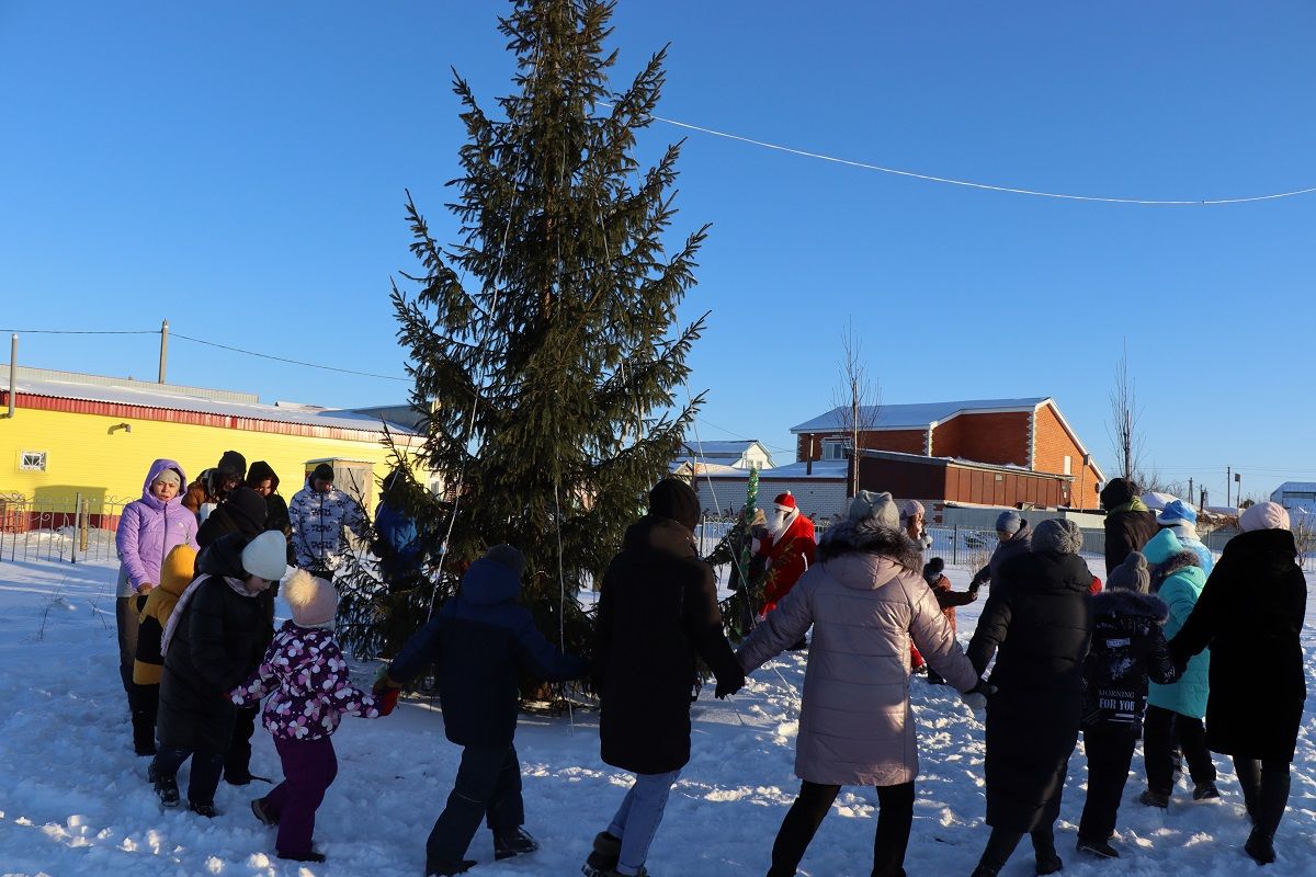 В период новогодних каникул в парках Дрожжановского района проходят культурные мероприятия