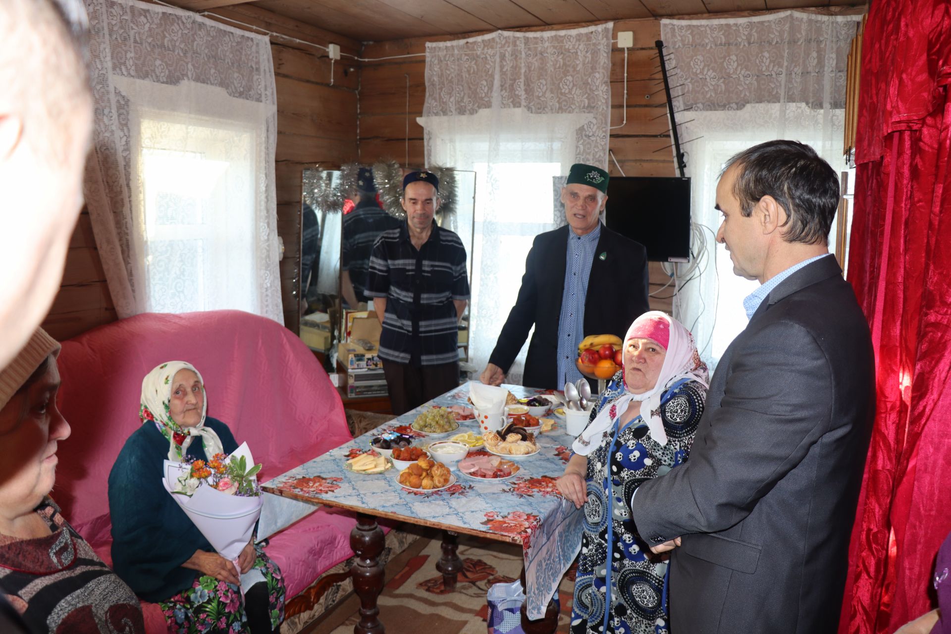 Долгожительница Дрожжановского района в первый день зимы отмечает 90-летний юбилей