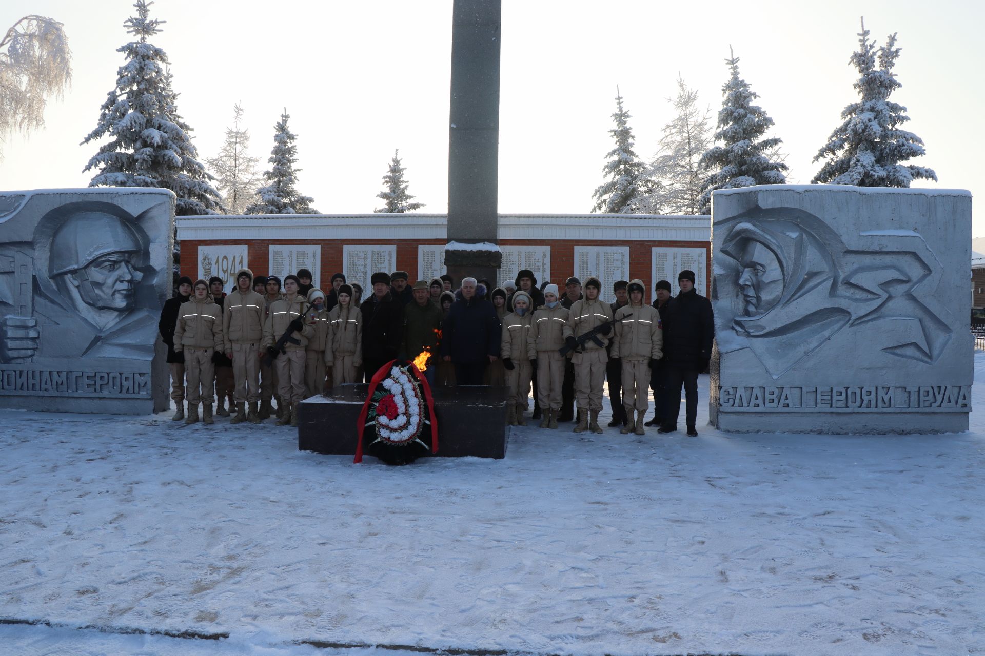 В День Неизвестного солдата в Дрожжановском районе прошёл митинг