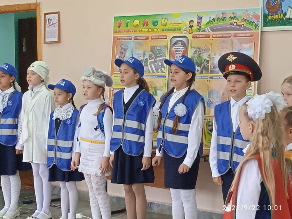 В школах Дрожжановского района прошли мероприятия в рамках «Недели БДД»