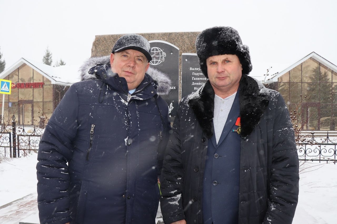 В Дрожжановском районе РТ отметили день ввода войск в Афганистан