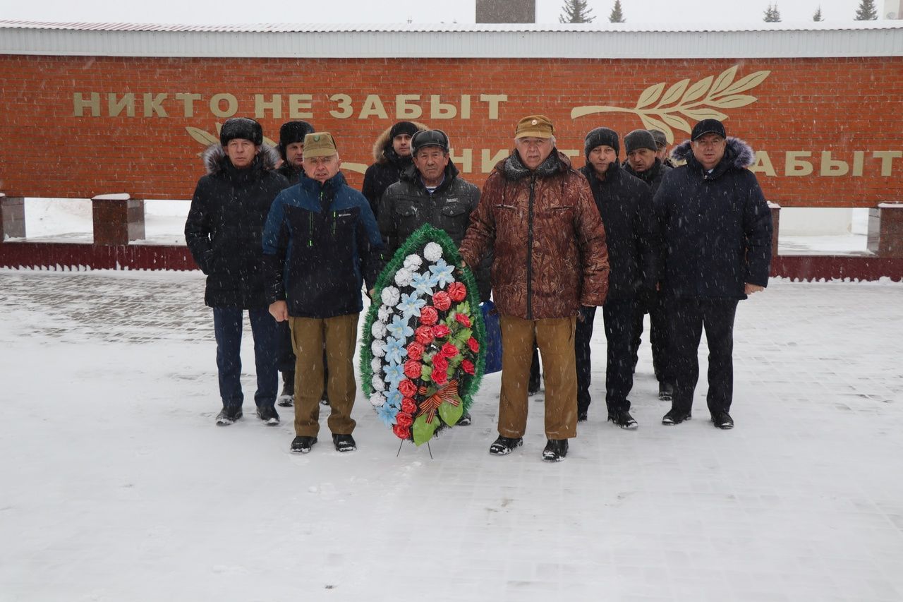 В Дрожжановском районе РТ отметили день ввода войск в Афганистан